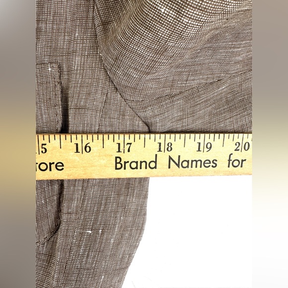 Maxx Studio Petite Women Size 10P Brown Peplum Blazer Jacket NWT MSRP 198 - Picture 4 of 8